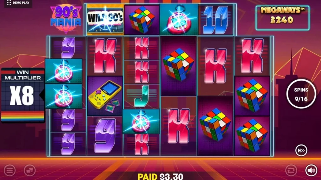 90s Mania Megaways Slots